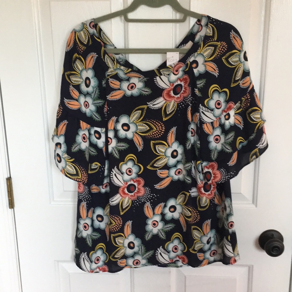 Flowered blouse